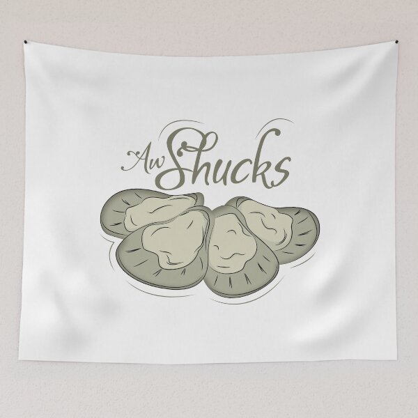 Item preview, Aw Shucks Humorous Oyster Shucking designed and sold by CreativeStrike.