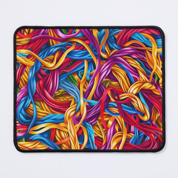 Item preview, Colorful Yarn Tangles designed and sold by SimoneBalman.
