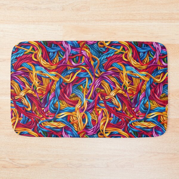 Item preview, Colorful Yarn Tangles designed and sold by SimoneBalman.