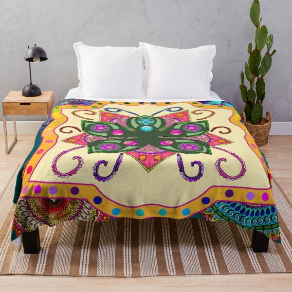 Item preview, Blossom Mandala in Colorful Frame  designed and sold by JaygiesDesign.