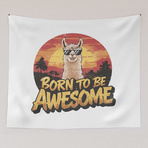 Item preview, Born To Be Awesome designed and sold by Angry Swan Designs.