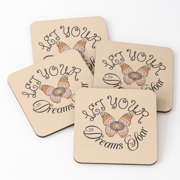 Item preview, Boho Design Let Your Dreams Soar Inspirational Quote designed and sold by tamdevo1.