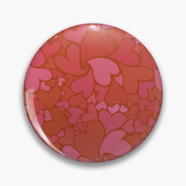 Item preview, Seventies Heart Print designed and sold by RebeccaFlaherty.