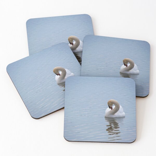 Item preview, Cisne se rasca el cuello en un lago designed and sold by jrtwynam.