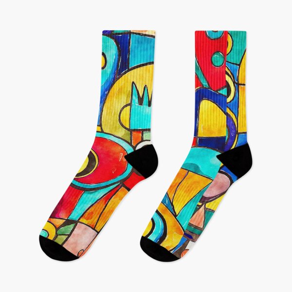Item preview,  LL Dreams Patrón artístico multicolor 6 designed and sold by LLdreams.