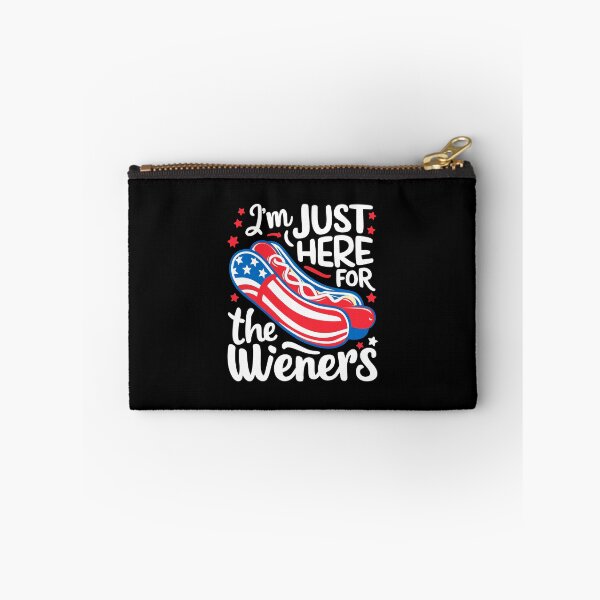 Item preview, Just here weiners hotdogs freedom flag independence barbecues designed and sold by w1ckerman.