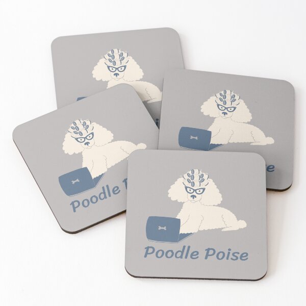 Item preview, Poodle Poise French Poodle Pudel Caniche Water Dog designed and sold by SvenJ94.