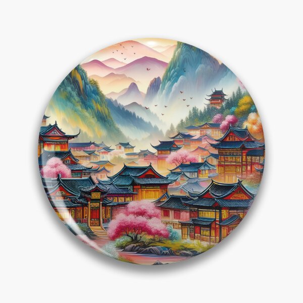 Item preview, AAPI Essence in Brushwork Landscapes designed and sold by Divyansh200102.