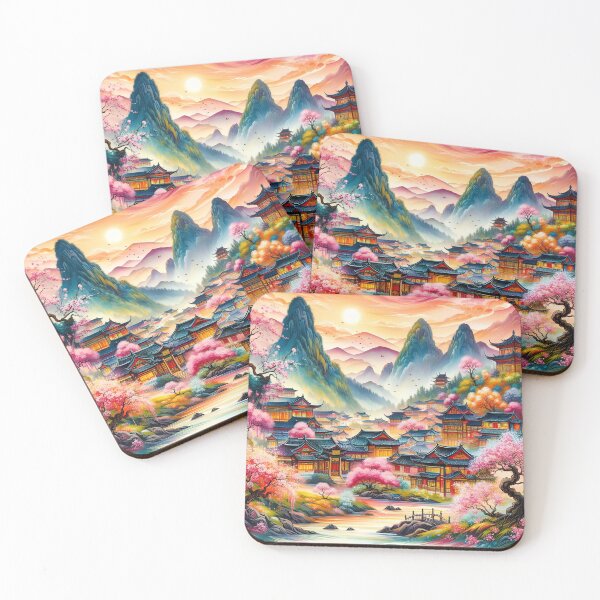 Item preview, AAPI Essence in Brushwork Landscapes designed and sold by Divyansh200102.