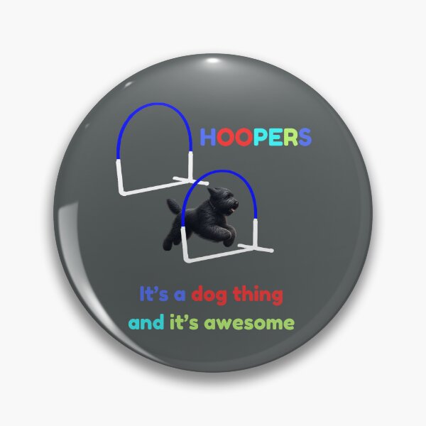 Item preview, Dog Hoopers - Hoopers, it's a Dog thing and it's awesome  with a Black Briard dog designed and sold by LBKdesigns.