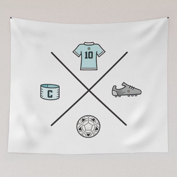 Item preview, Football Soccer Legendary Badge Color designed and sold by Sargatal.