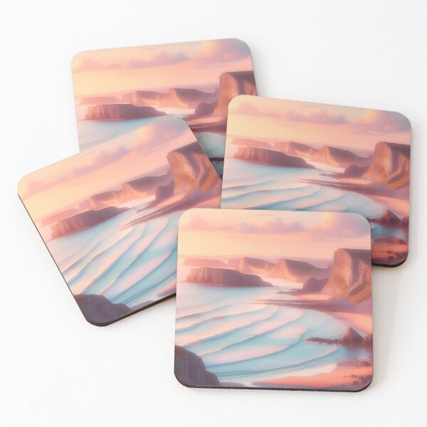 Item preview, Art image of a beach sunset designed and sold by cmphotographs.
