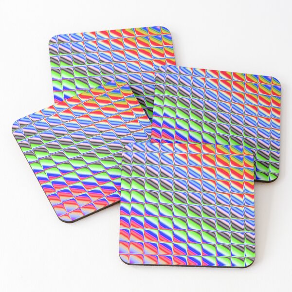 Item preview, Abstract Colorful Tiled Fractal 10 designed and sold by SXW Designs.