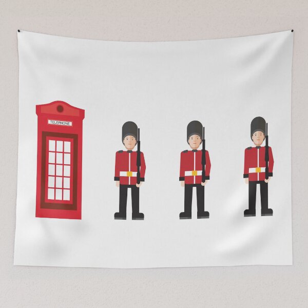 Item preview, London landmarks designed and sold by Leeanne Mackay.