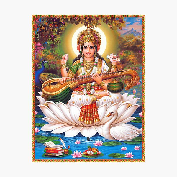 Item preview, Goddess Saraswati Seated on Lotus designed and sold by Onodera.