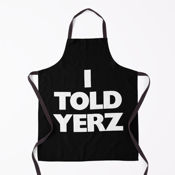 Item preview, I TOLD YA Challengers White on Black Middlesbrough Remix designed and sold by Logo-A-GoGo.