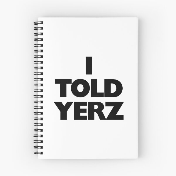 Item preview, I TOLD YA Challengers Middlesbrough Remix designed and sold by Logo-A-GoGo.