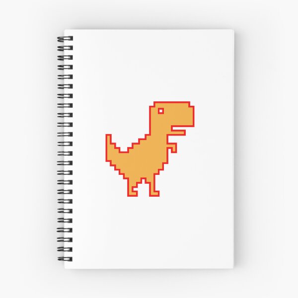 Item preview, Chrome Dino (orange) - UX Designer | Graphic Designer | Software Developer Stickers designed and sold by PoshPixel.