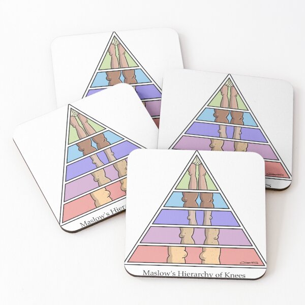 Item preview, Maslow's Hierarchy of Knees designed and sold by goddardcartoons.