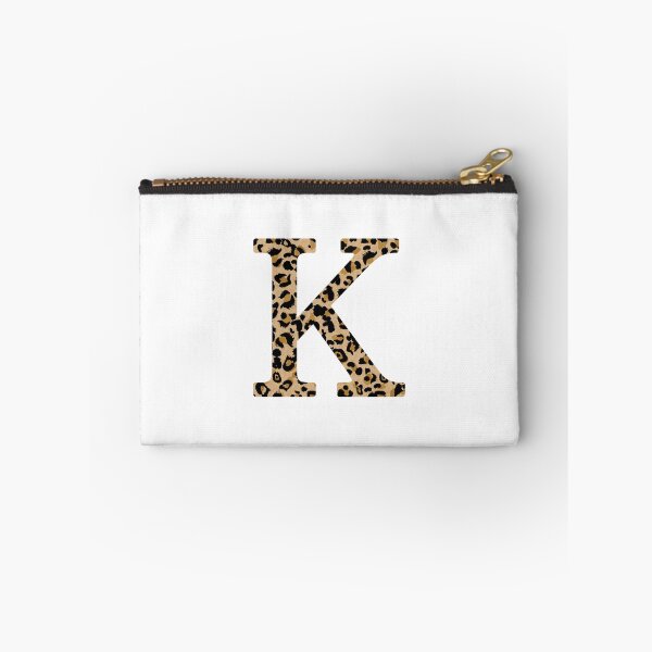 Item preview, leopard letter - K. Cheetah Print. Leopard Print. Initial. designed and sold by CoCoArt-Ua.