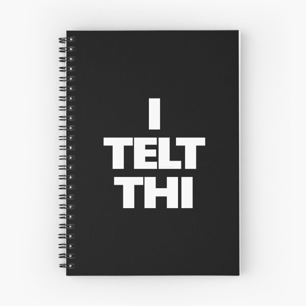 Item preview, I TOLD YA Challengers White on Black Yorkshire Remix designed and sold by Logo-A-GoGo.