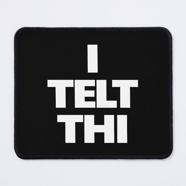 Item preview, I TOLD YA Challengers White on Black Yorkshire Remix designed and sold by Logo-A-GoGo.