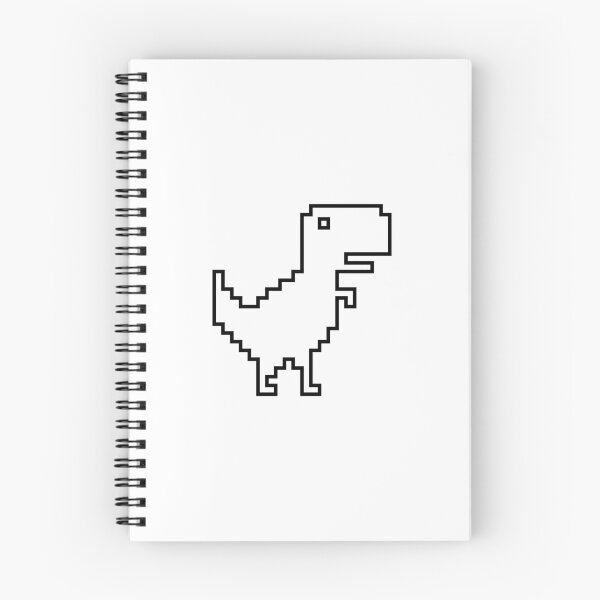 Item preview, Chrome Dino (white) - UX Designer | Graphic Designer | Software Developer Stickers designed and sold by PoshPixel.