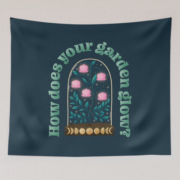 Item preview, How Does Your Garden Glow? designed and sold by RebeccaFlaherty.