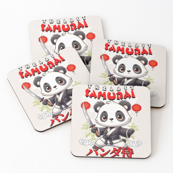 Item preview, Japanese Panda The Last Samurai - Gift for Animal Anime lovers, kids designed and sold by InkyGenies.