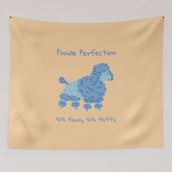 Item preview, Fancy Fluffy French Poodle Pudel Caniche Water Dog designed and sold by SvenJ94.