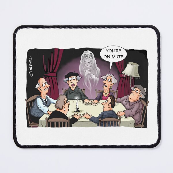 Item preview, Seance - You're on mute designed and sold by goddardcartoons.