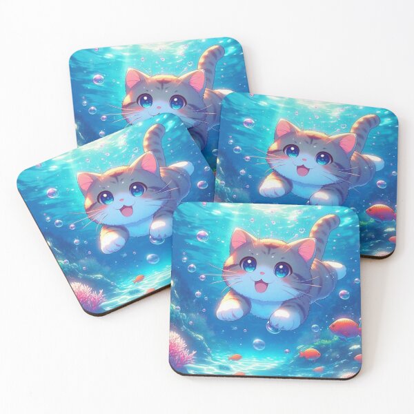 Item preview, cat loves her fish designed and sold by Zelda50.