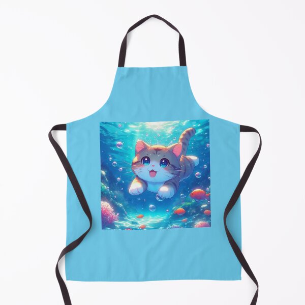 Item preview, cat loves her fish designed and sold by Zelda50.