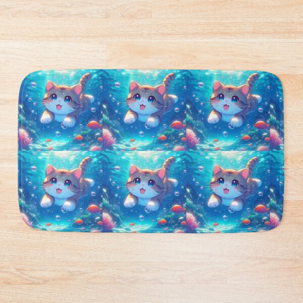 Item preview, cat loves her fish designed and sold by Zelda50.