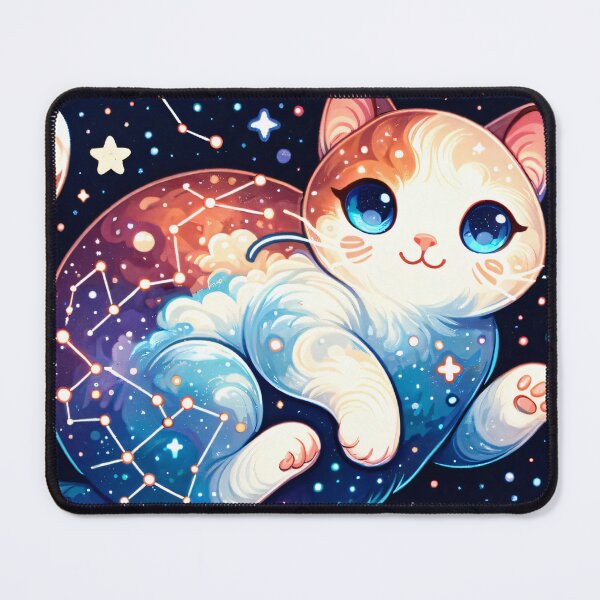 Item preview, Space Floating Cat designed and sold by mystrixa.