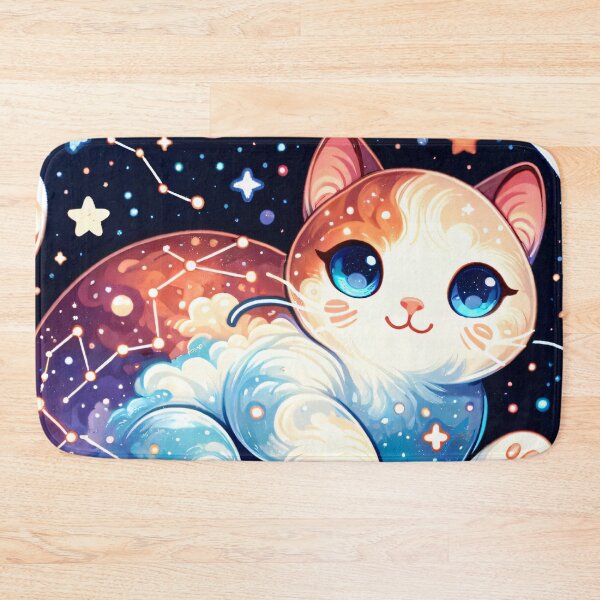 Item preview, Space Floating Cat designed and sold by mystrixa.