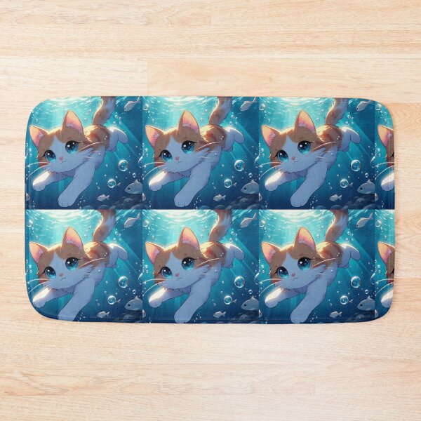 Item preview, cat loves her fish too! designed and sold by Zelda50.