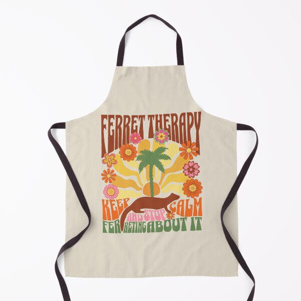 Item preview, Groovy Ferret Keep Calm Stop Ferreting About It, Ferret Lover designed and sold by twigandmeadow.