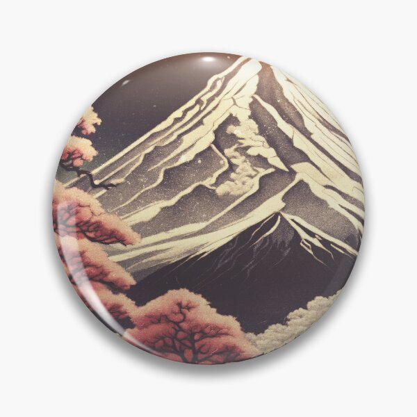 Item preview, Winter Flowering - A Contemporary Ukiyo-e Nature Landscape designed and sold by Kijiermono.