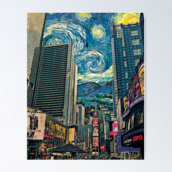 Item preview, Starry Night In NYC designed and sold by Charleigh Morrison.