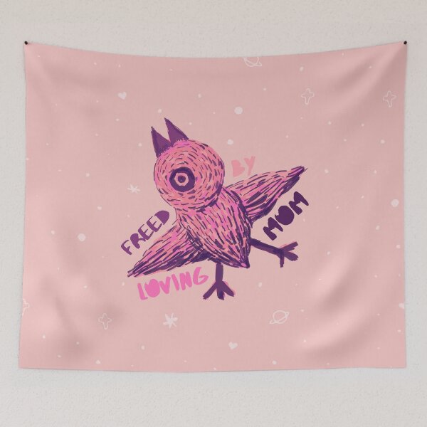 Item preview, Copy of Freed by loving Mom - pink designed and sold by LiberaCaballo.