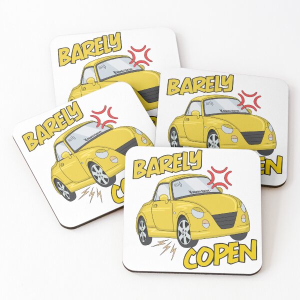 Item preview, Yellow Barely Copen designed and sold by Kawaii Drive.