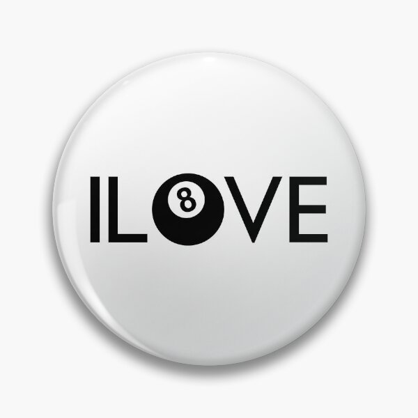 Item preview, I LOVE BILLIARDS designed and sold by MAN  FROM MARS.