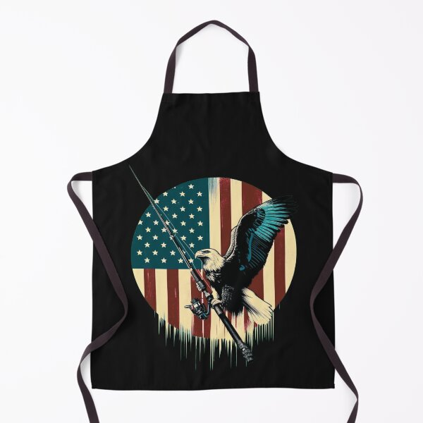 Item preview, Vintage American Flag Fishing designed and sold by Dominic-Design.