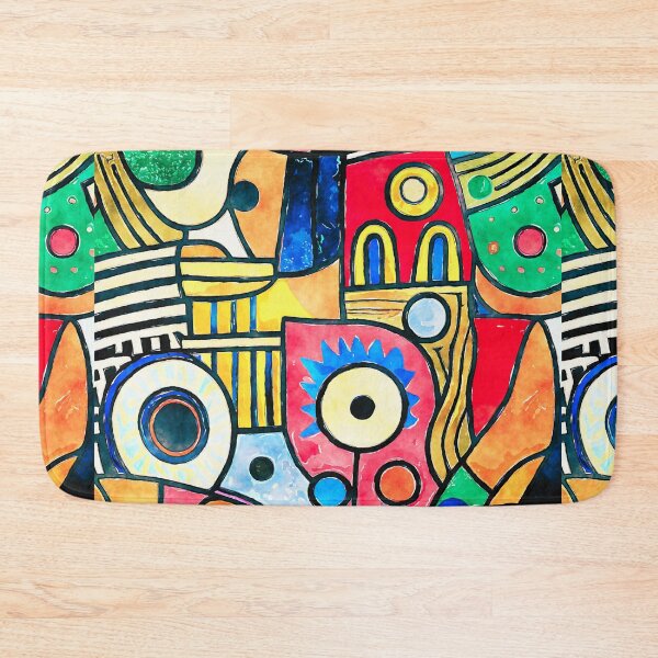 Item preview, LL Dreams Artistic Multi-Colored Pattern 9 designed and sold by LLdreams.