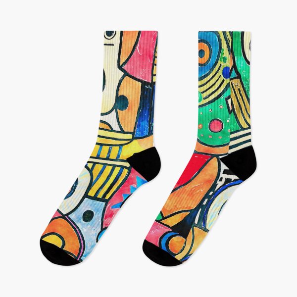 Item preview, LL Dreams Artistic Multi-Colored Pattern 9 designed and sold by LLdreams.