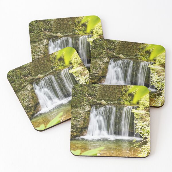 Item preview, Waterfall in the mountains designed and sold by Miriam Schwarzfischer.