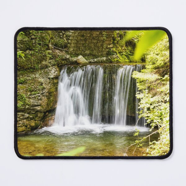 Item preview, Waterfall in the mountains designed and sold by Miriam Schwarzfischer.