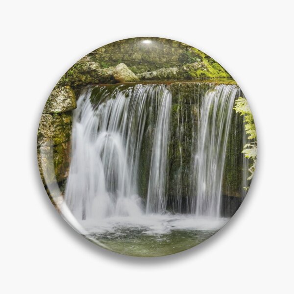 Item preview, Waterfall in the mountains designed and sold by Miriam Schwarzfischer.