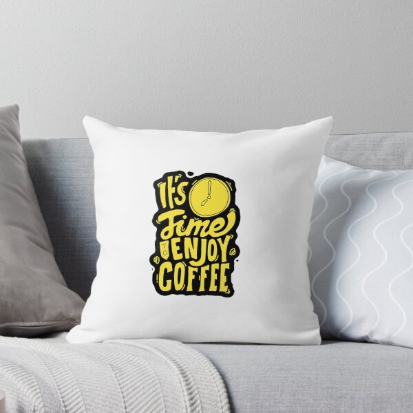Item preview, Genk Its Time To Enjoy Coffee designed and sold by rtinaamn.